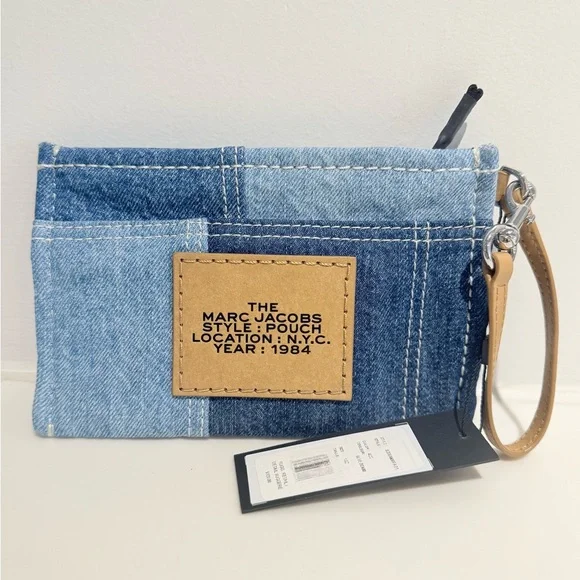 NWT Marc Jacobs denim the pouch - Picture 2 of 7